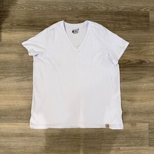 Carhartt Relaxed Fit V Neck Tee Lavender Light Purple XL 16-18